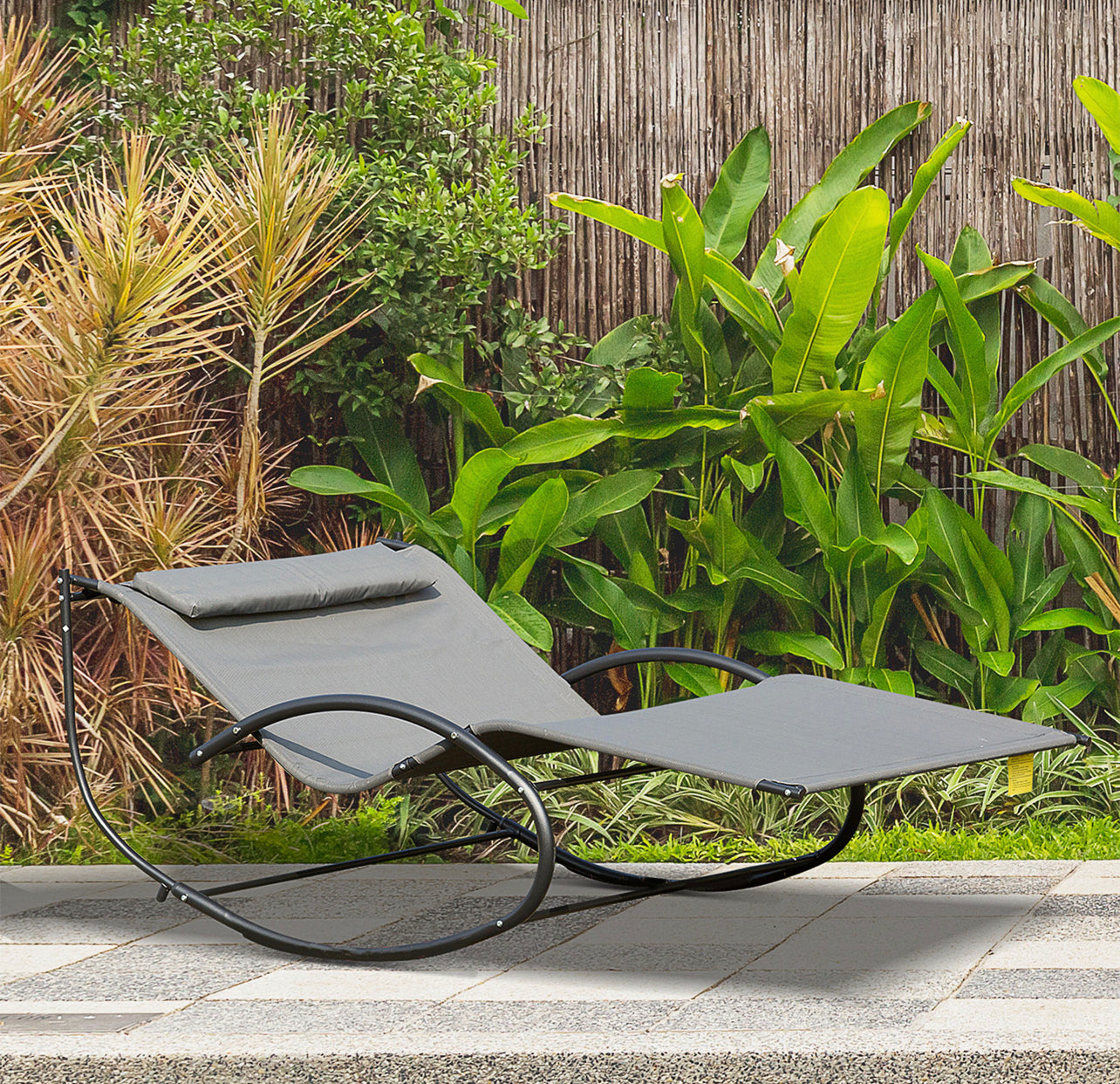 Double Hammock Chair Sun Lounger