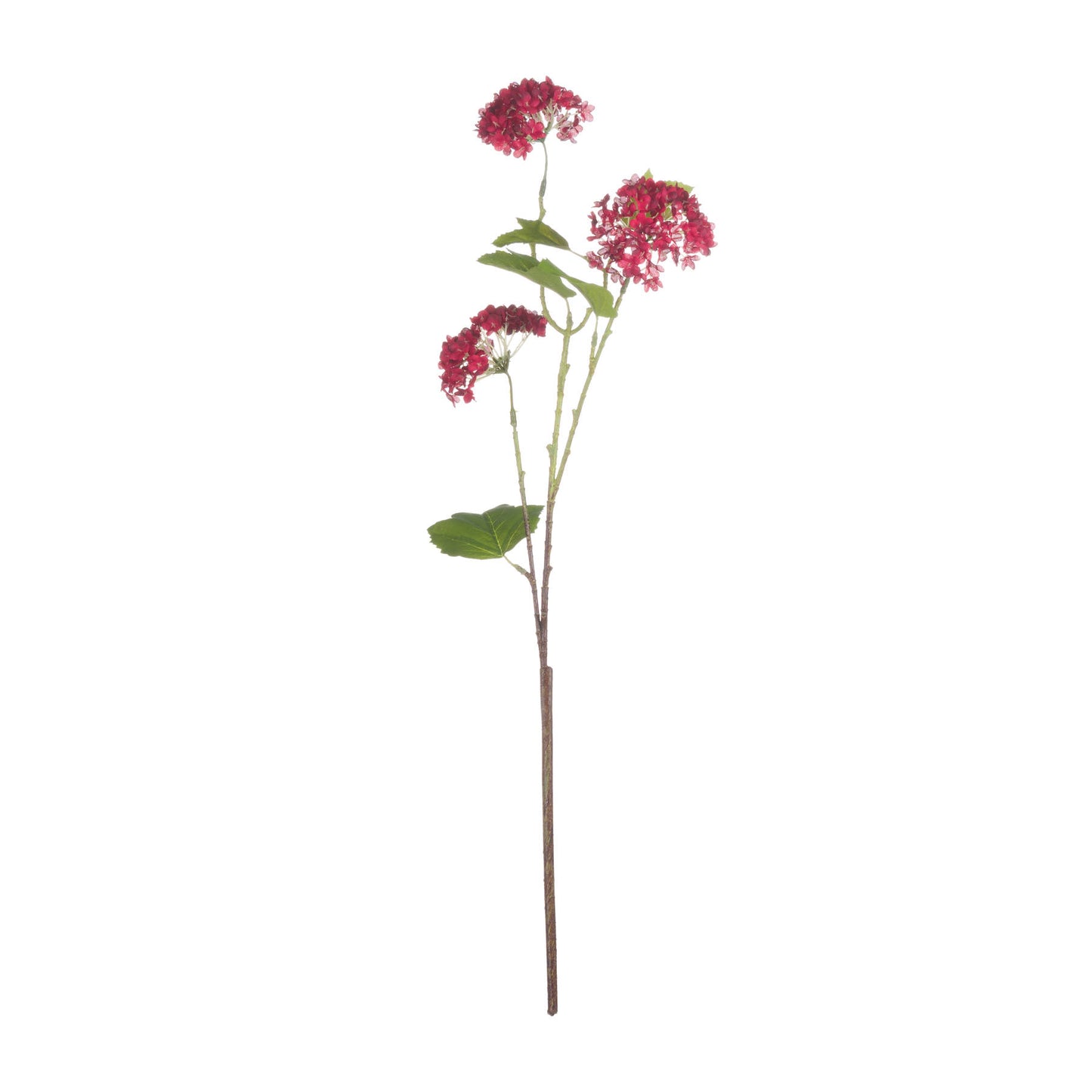 Stem Of Artificial Faux Red Autumnal Viburnum