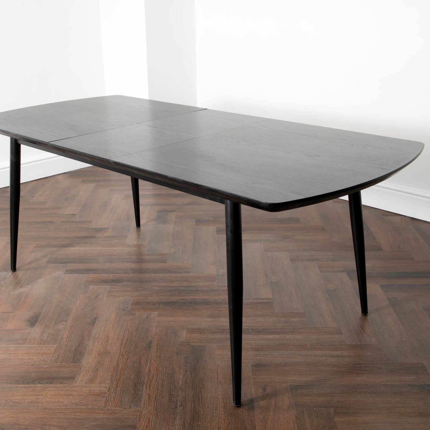 Extending Dark Ash Dining Table