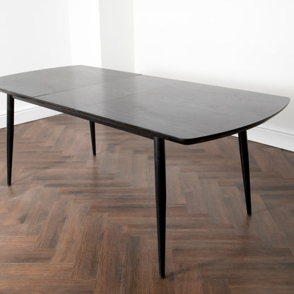 Extending Dark Ash Dining Table