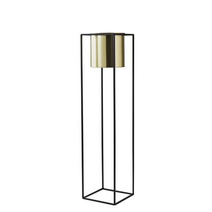 Luxury Gold & Black Plant Holder Stand