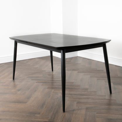 Extending Dark Ash Dining Table