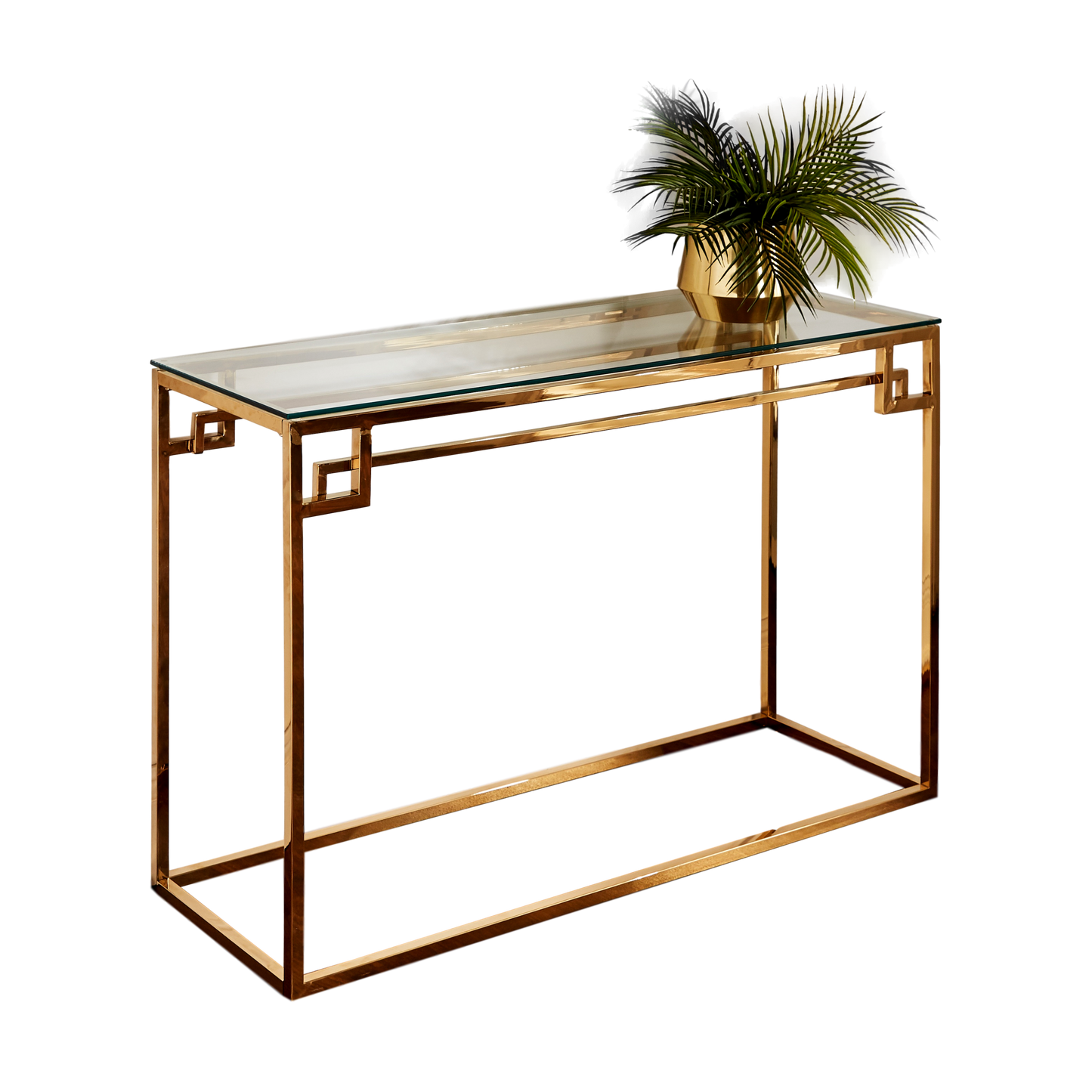 Cesar Gold Console Table