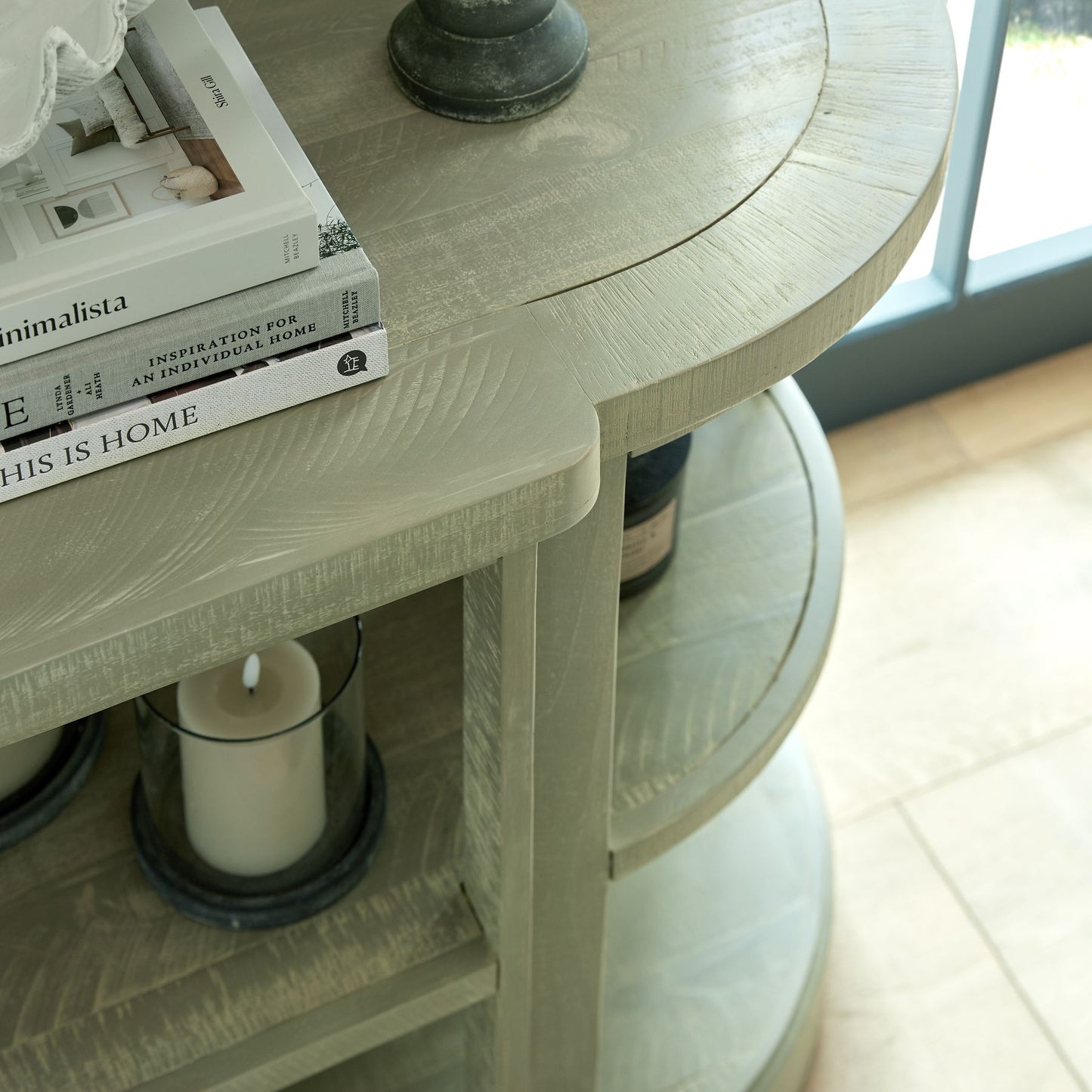 Luxe Collection Neutral Tone Console Table