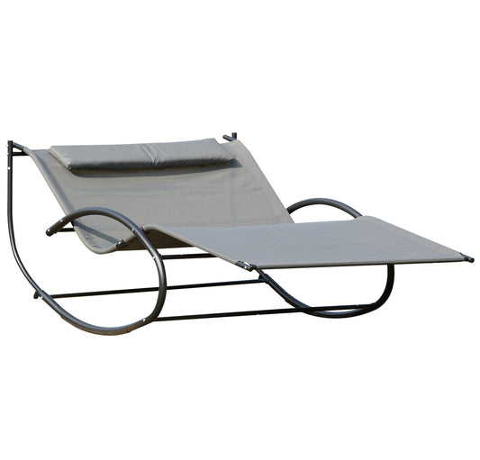 Double Hammock Chair Sun Lounger