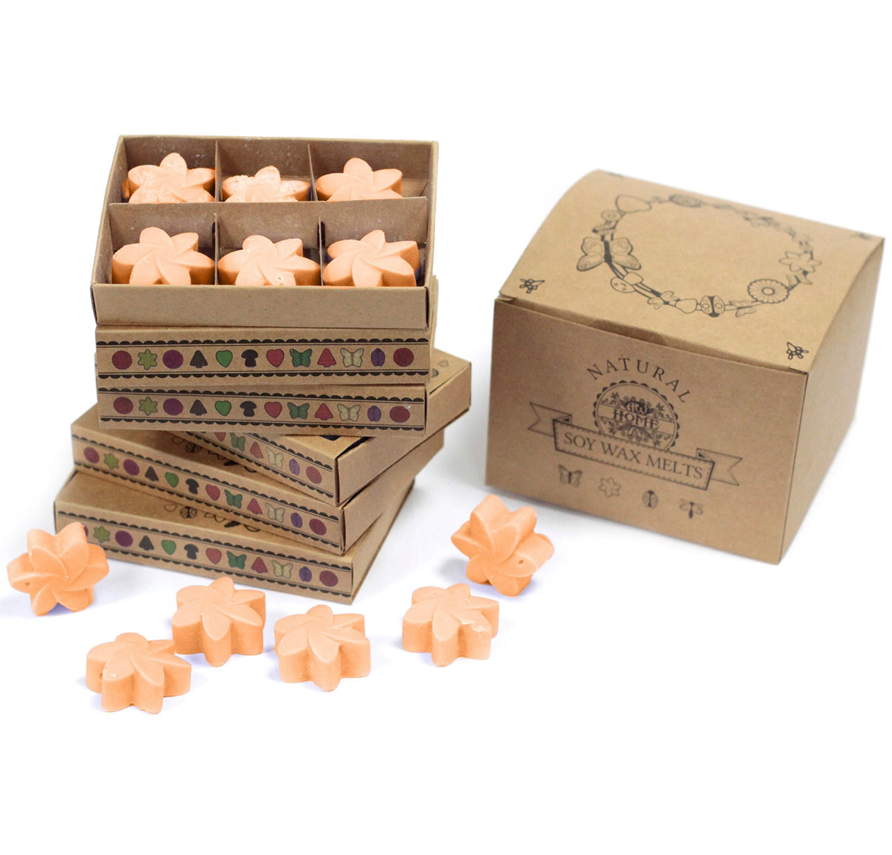 Box of 6 luxury wax melts - 24 SCENTS AVAILABLE