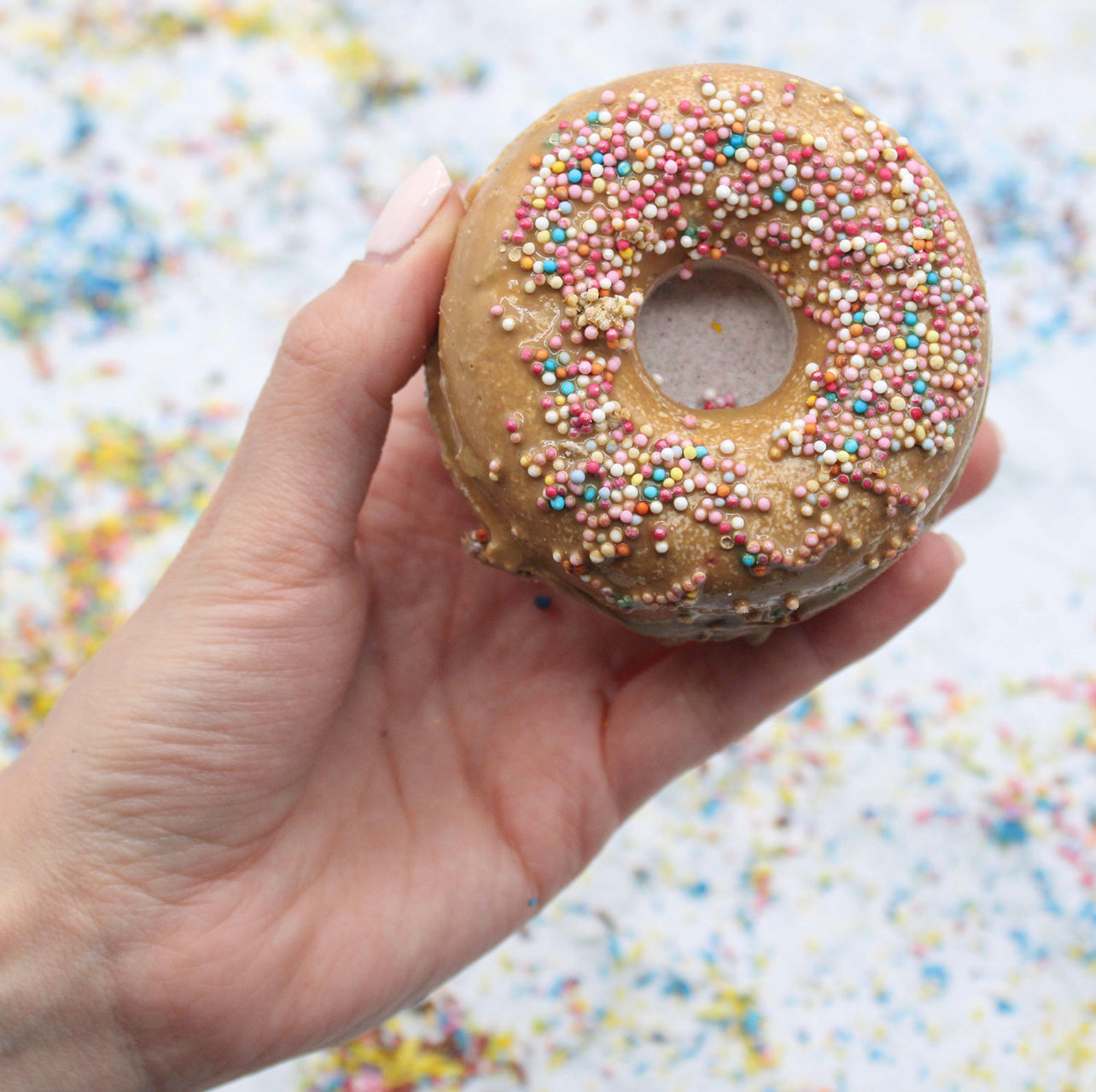 Toffee & Caramel Bath Donut