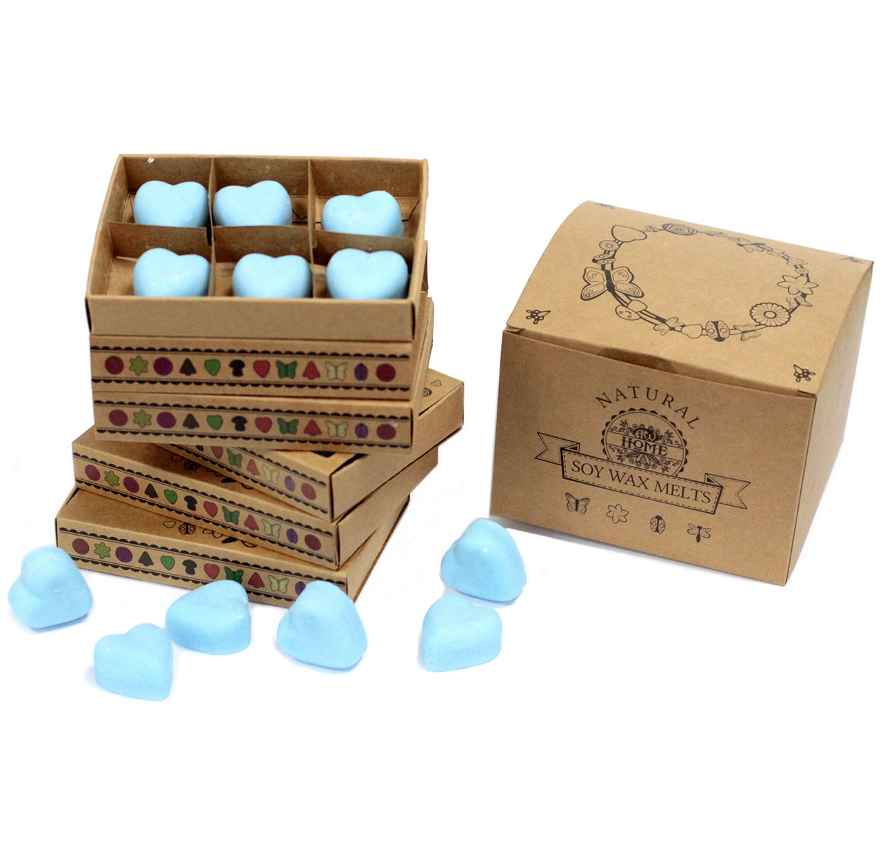 Box of 6 luxury wax melts - 24 SCENTS AVAILABLE