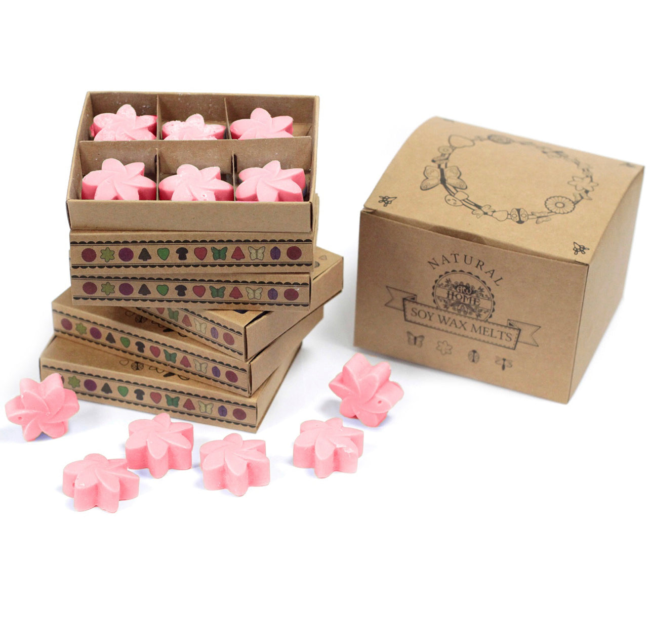 Box of 6 luxury wax melts - 24 SCENTS AVAILABLE