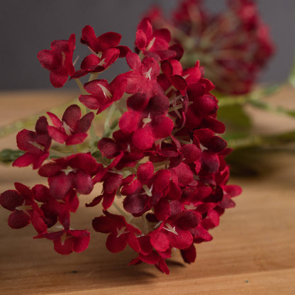 Stem Of Artificial Faux Red Autumnal Viburnum