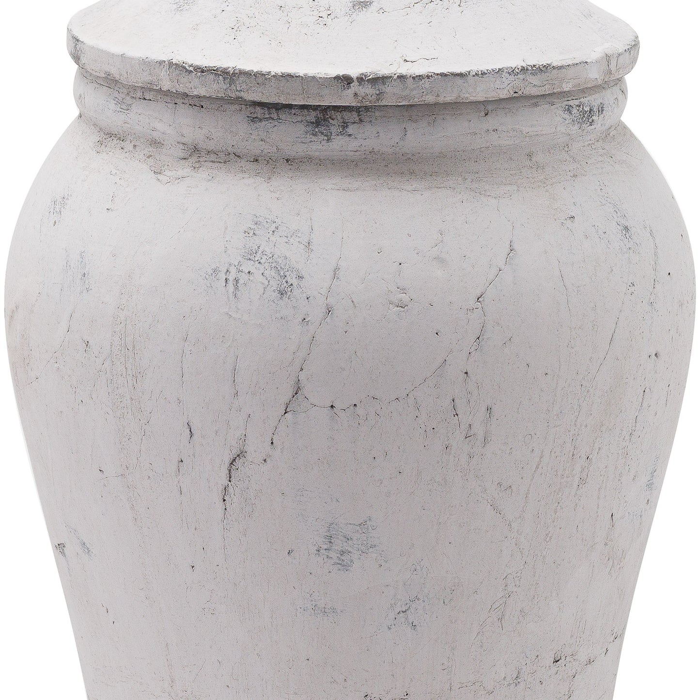 Bloomville Ginger Jar in Stone